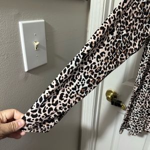 Maurice’s leopard print long sleeve t-shirt. Size: 3X